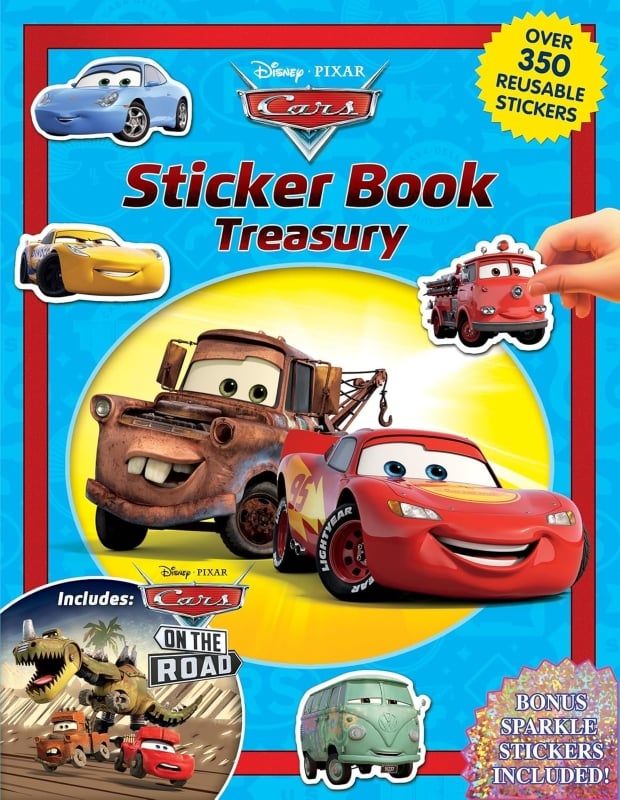 Disney Cars Sticker Book Treasury