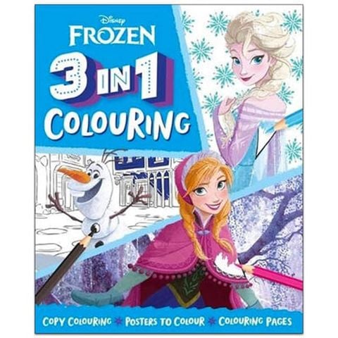 Disney Frozen: 3-In-1 Colouring