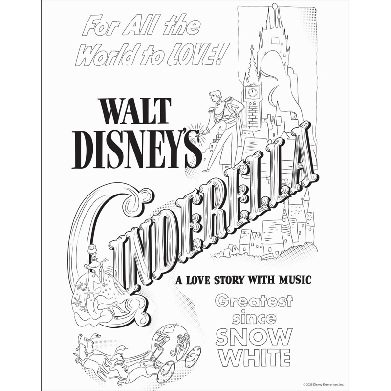 Disney Gallery Wall Art - Classic Disney