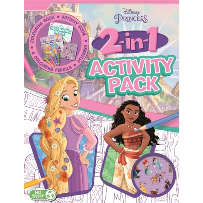 Disney Princess: 2-In-1 Activity Pack
