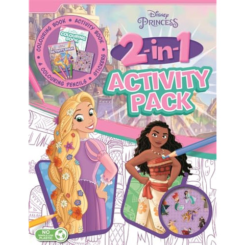 Disney Princess: 2-In-1 Activity Pack
