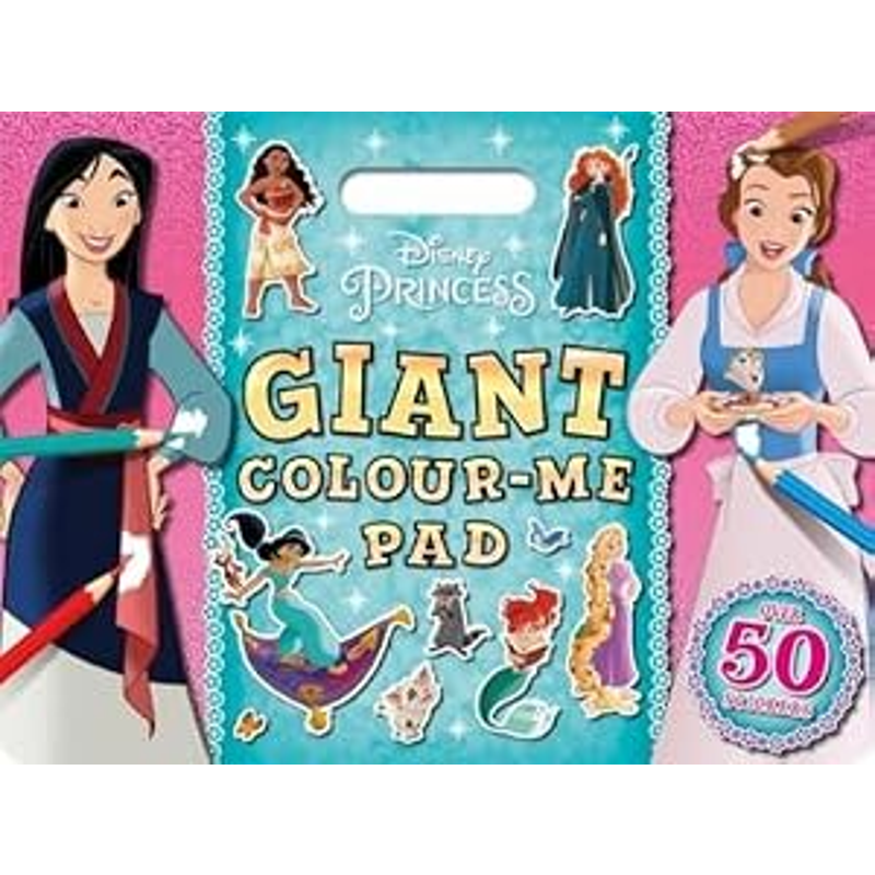 Disney Princess: Giant Colour-Me Pad