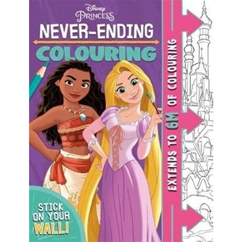 Disney Princess: Never-Ending Colouring