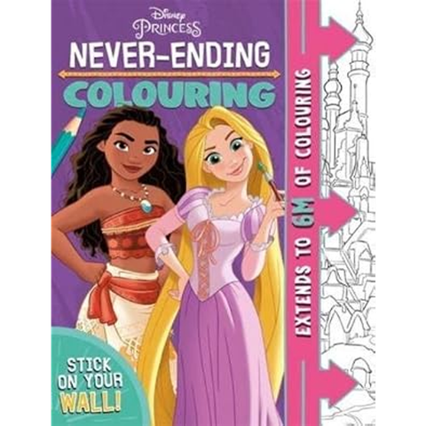 Disney Princess: Never-Ending Colouring