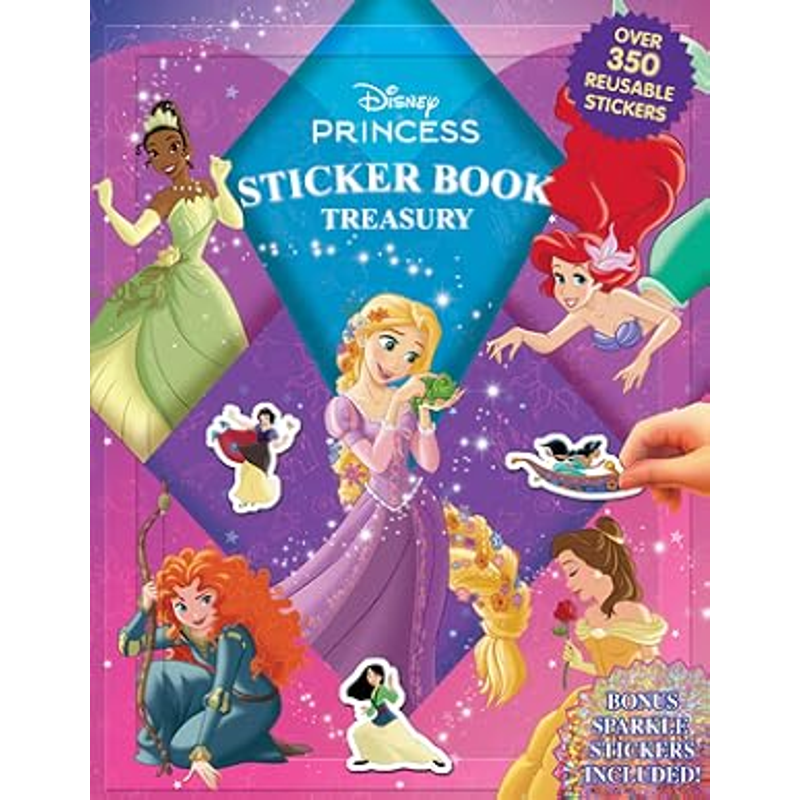 Disney Princess (New) Sticker Book Treasury