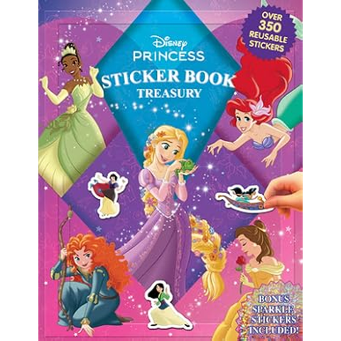 Disney Princess (New) Sticker Book Treasury