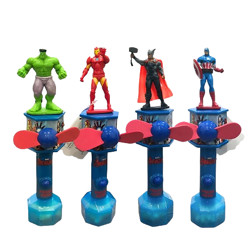 Disney - Quạt Đồ Chơi Có Kẹo - Avenger (Uv) - Giao Mẫu Ngẫu Nhiên