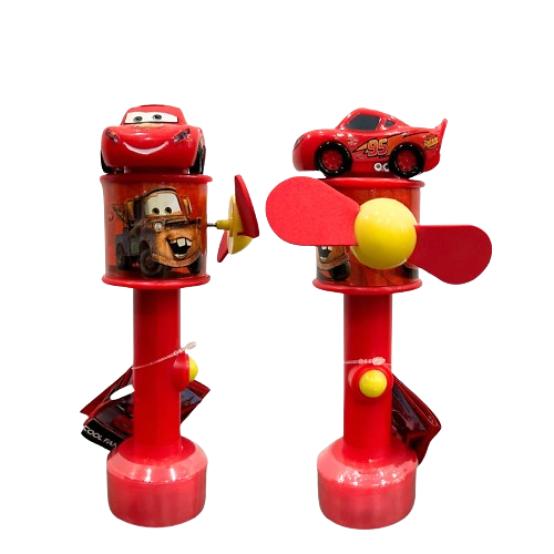 Disney - Quạt Đồ Chơi Có Kẹo - Mc Queen (Uv)