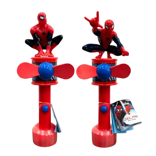 Disney - Quạt Đồ Chơi Có Kẹo - Spiderman (Uv) - Giao Mẫu Ngẫu Nhiên
