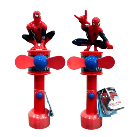 Disney - Quạt Đồ Chơi Có Kẹo - Spiderman (Uv) - Giao Mẫu Ngẫu Nhiên