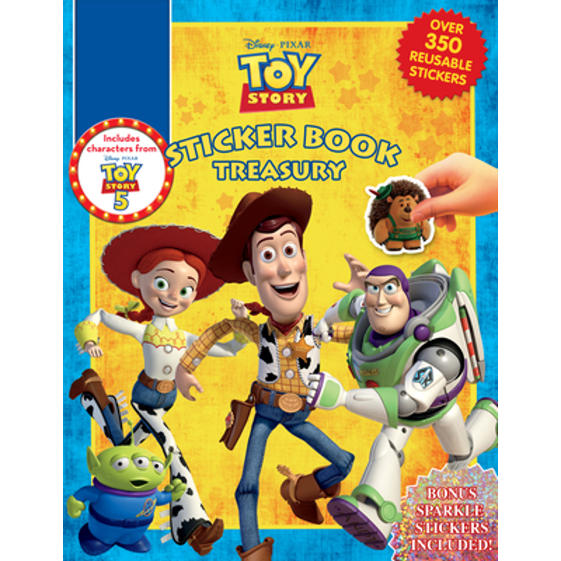 Disney Toy Story With 5 Sticker Book Treasury
