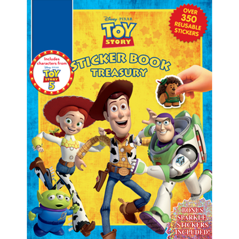 Disney Toy Story With 5 Sticker Book Treasury