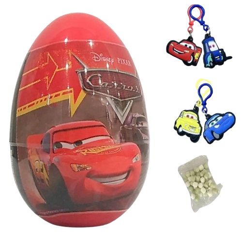Disney - Trứng Đồ Chơi Có Kẹo - Mc Queen (Uv)