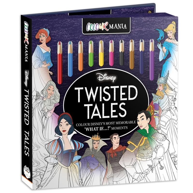 Disney: Twisted Tales Colourmania