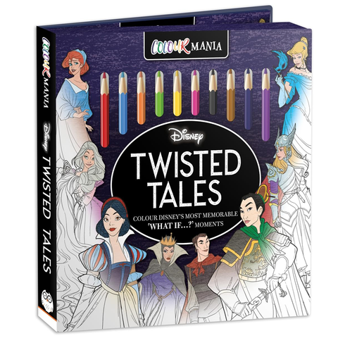 Disney: Twisted Tales Colourmania