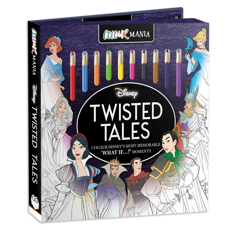 Disney: Twisted Tales Colourmania
