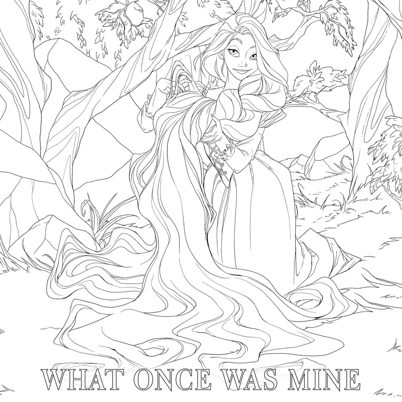 Disney: Twisted Tales Colourmania