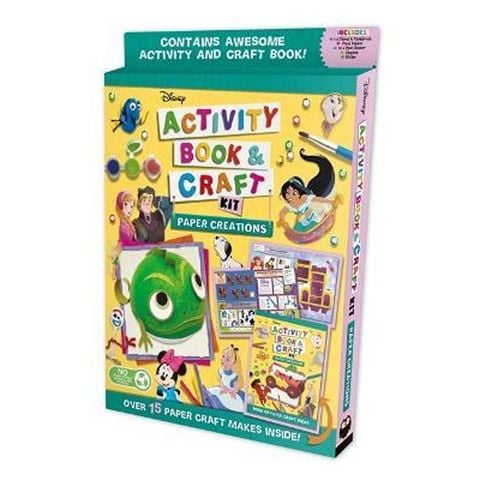 Disney: Activity Book & Craft Kit Paper Creations