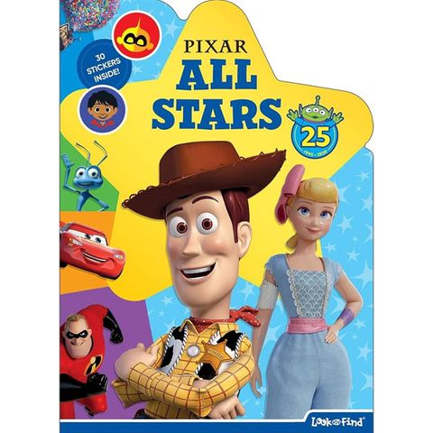Disney Pixar 25th Anniversary - Look And Find Activity Book
