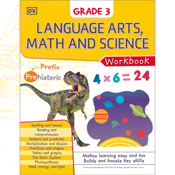 DK Workbooks: Language Arts Math And Science Grade 3