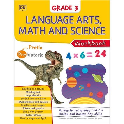 DK Workbooks: Language Arts Math And Science Grade 3