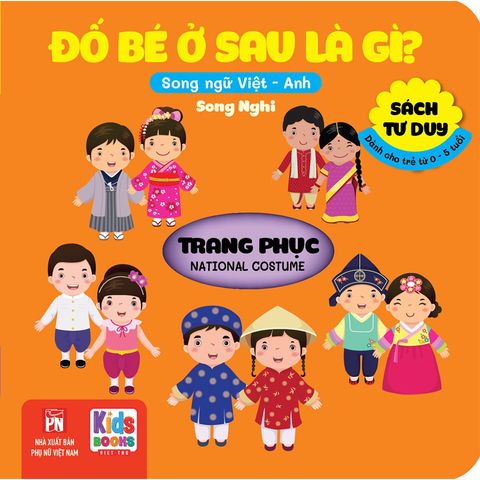 Đố Bé Ở Sau Là Gì? - Trang Phục (Song ngữ Việt-Anh)