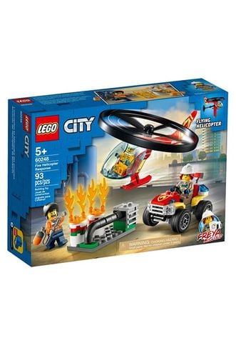 Đồ Chơi Lắp Ráp Lego Trực Thăng Cứu Hỏa Khẩn Cấp 60248
