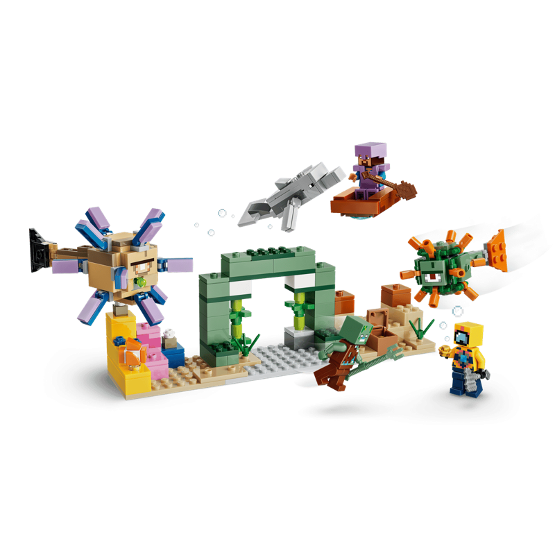 Lego Minecraft Đồ Chơi Lắp Ráp Cuộc Phiêu Lưu Dưới Đại Dương 21598