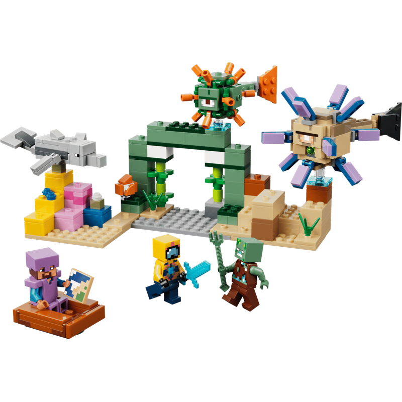 Lego Minecraft Đồ Chơi Lắp Ráp Cuộc Phiêu Lưu Dưới Đại Dương 21598