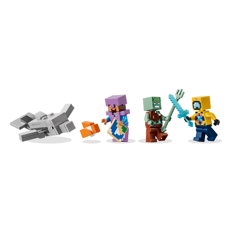 Lego Minecraft Đồ Chơi Lắp Ráp Cuộc Phiêu Lưu Dưới Đại Dương 21598