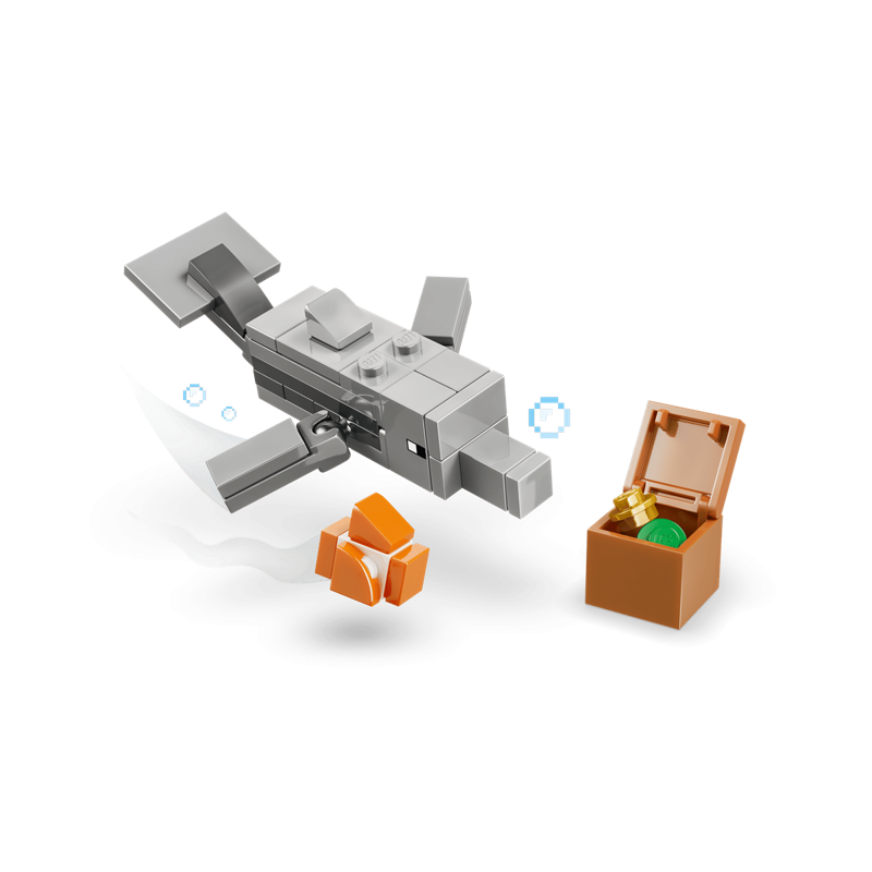 Lego Minecraft Đồ Chơi Lắp Ráp Cuộc Phiêu Lưu Dưới Đại Dương 21598