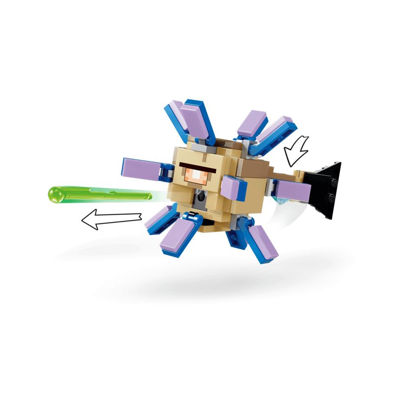 Lego Minecraft Đồ Chơi Lắp Ráp Cuộc Phiêu Lưu Dưới Đại Dương 21598