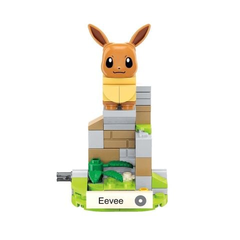 Đồ Chơi Lắp Ráp KEEPPLEY Pokemon Mini Eevee B0102