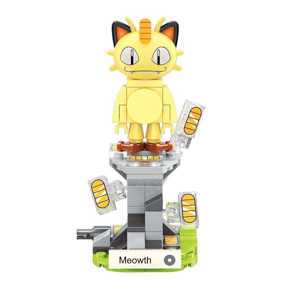Đồ Chơi Lắp Ráp KEEPPLEY Pokemon Mini Meowth B0103