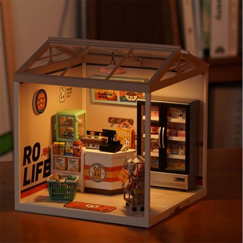 Robotime Đồ Chơi Lắp Ráp Mái Nhà Style B DWP10