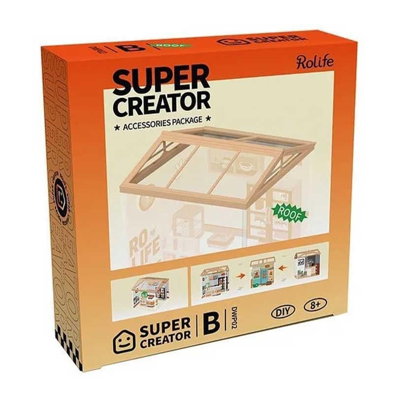 Robotime Đồ Chơi Lắp Ráp Mái Nhà Style B DWP10