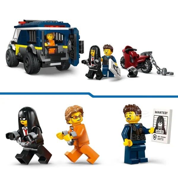 Lego City Police Prisoner Transport Van 60479