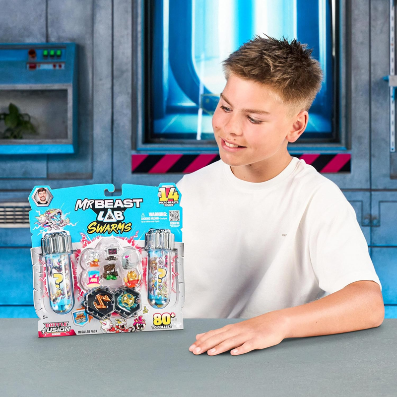 MrBeast Lab Đồ Chơi Phòng Thí Nghiệm Series 4 - 14 Sinh Vật 24875 (Giao Mẫu Ngẫu Nhiên)