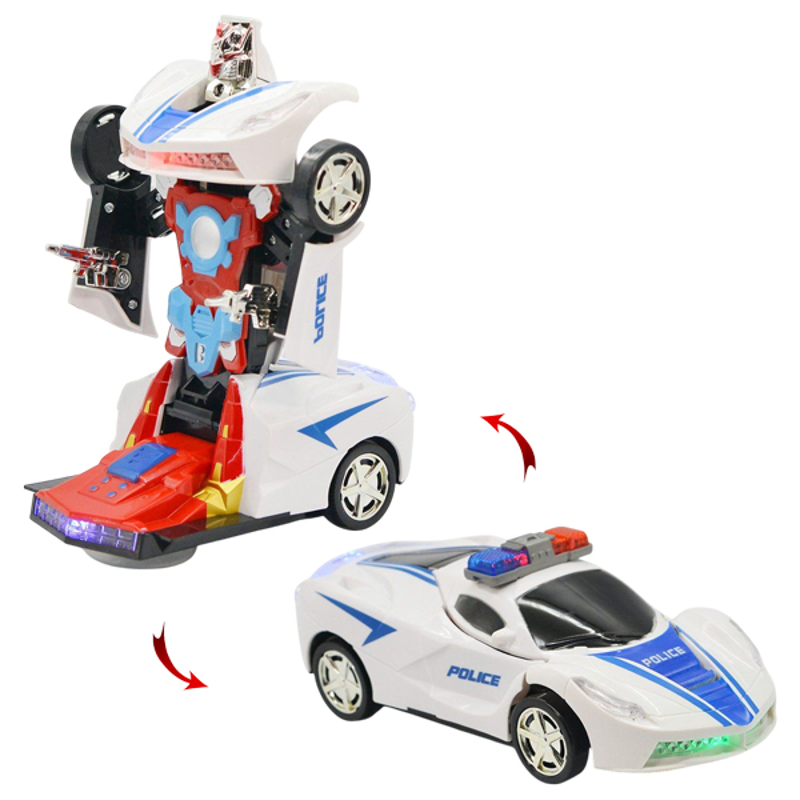 Đồ Chơi Robot Biến Hình Xe Cảnh Sát Dk81400
