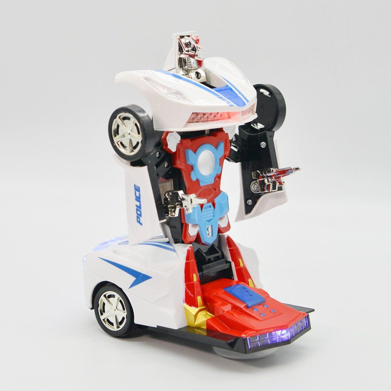 Đồ Chơi Robot Biến Hình Xe Cảnh Sát Dk81400
