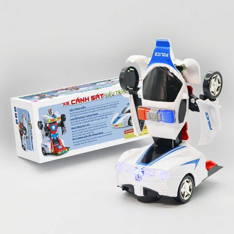 Đồ Chơi Robot Biến Hình Xe Cảnh Sát Dk81400