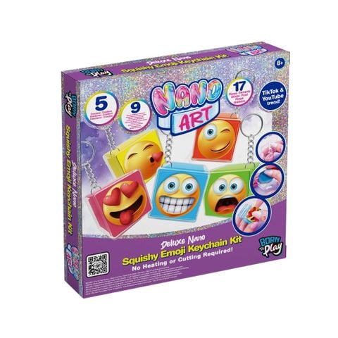 Đồ Chơi Nano Art - Set Móc Khoá Cảm Xúc 238145-6L