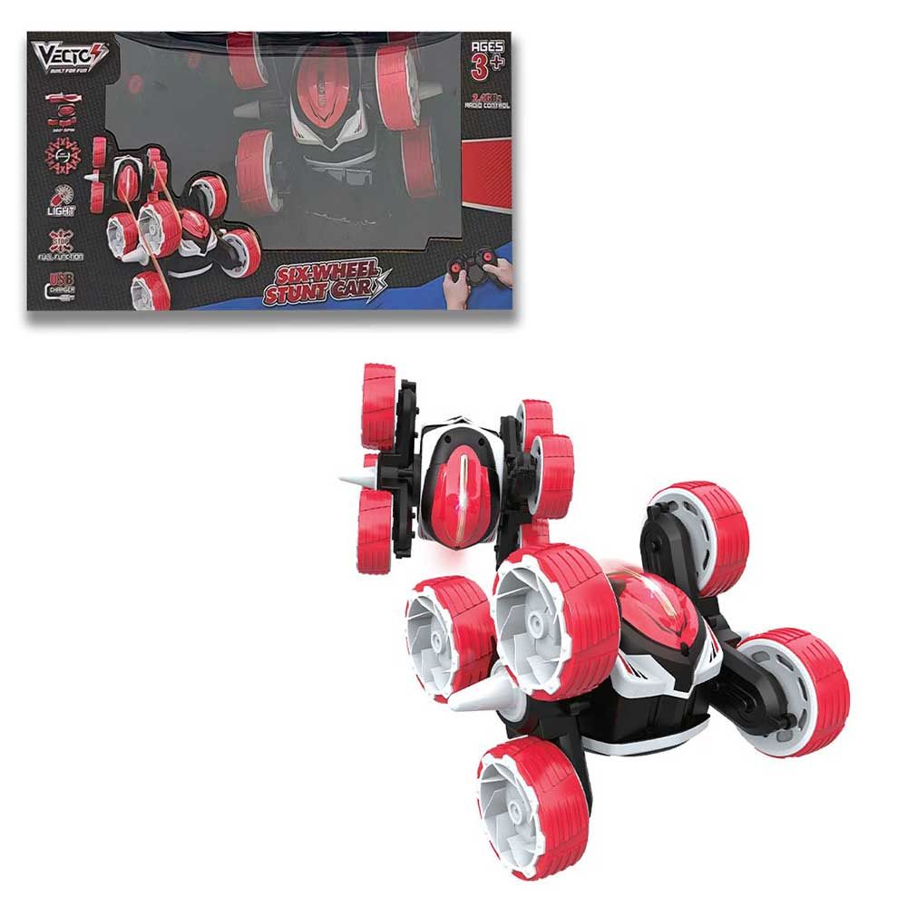 Đồ Chơi Siêu Xe Biểu Diễn 6 Bánh Điều Khiển Từ Xa VT617