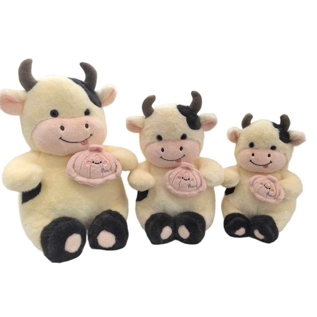 Đồ Chơi Thú Bông Bò Sữa Mũm Mĩm 30cm SK-469