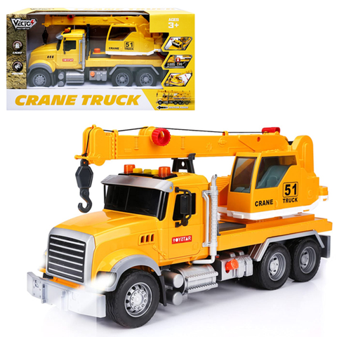 Vecto - Đồ Chơi Mô Hình Xe Cần Cẩu Có Đèn Và Âm Thanh VT51P-2
