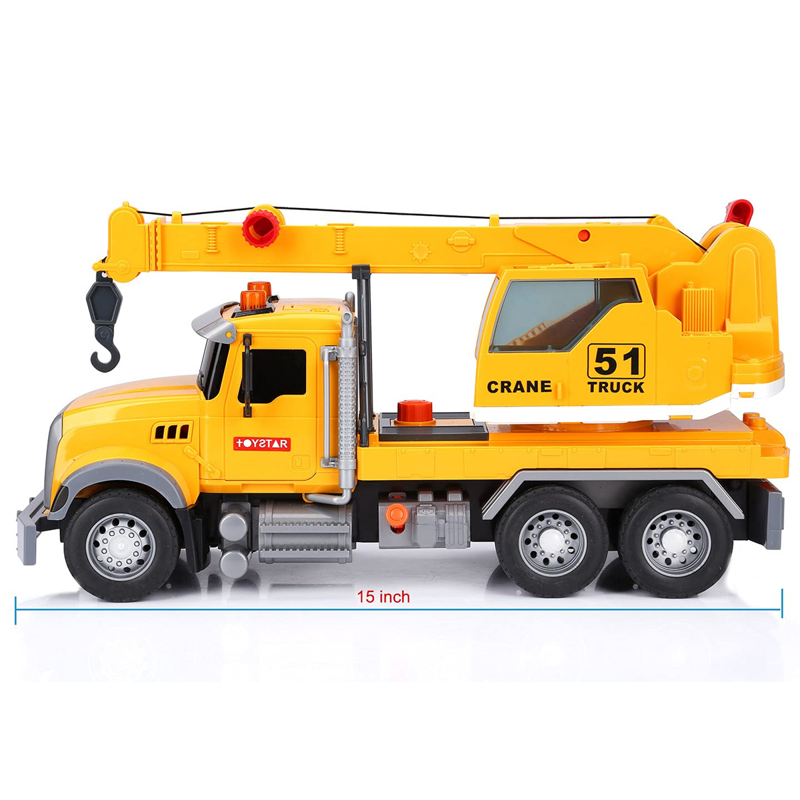 Vecto - Đồ Chơi Mô Hình Xe Cần Cẩu Có Đèn Và Âm Thanh VT51P-2