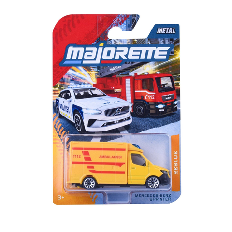 Đồ Chơi Xe Mô Hình Majorette Finnish S.O.S. Cars (Giao Mẫu Ngẫu Nhiên)