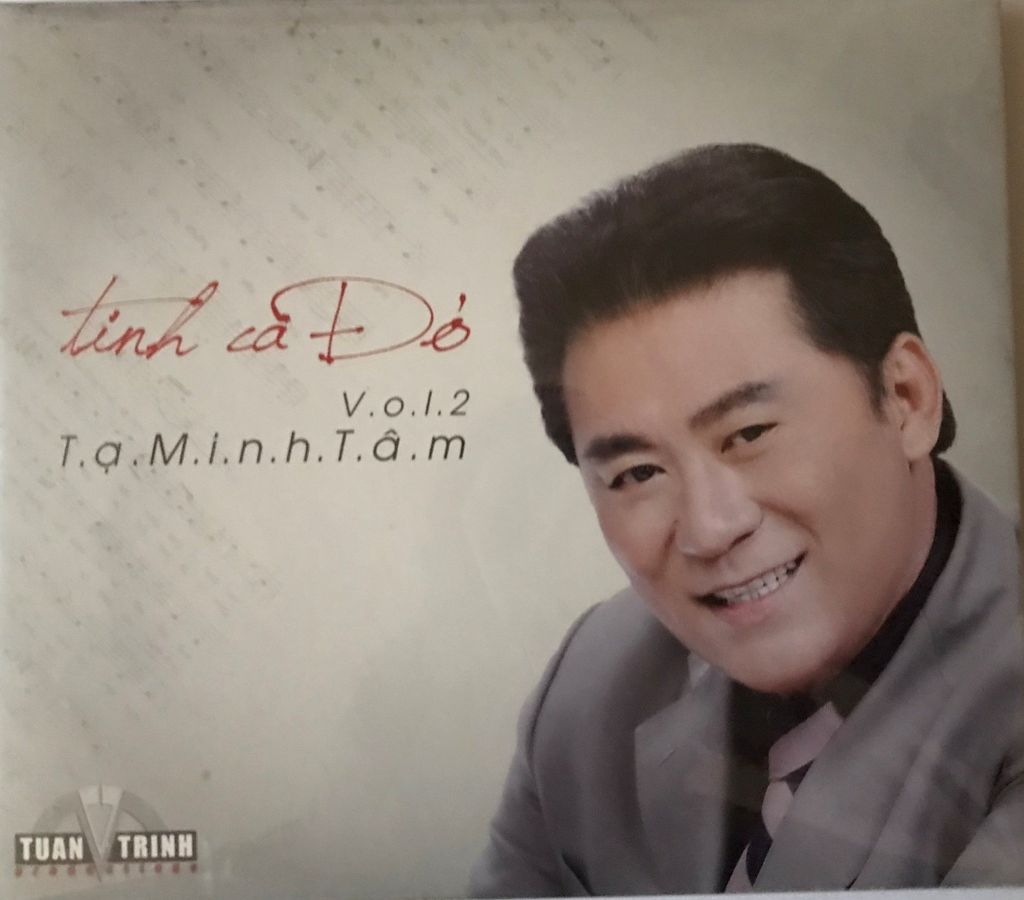 Album CD Tạ Minh Tâm -  Tình Ca Đỏ Vol 2 (TT)