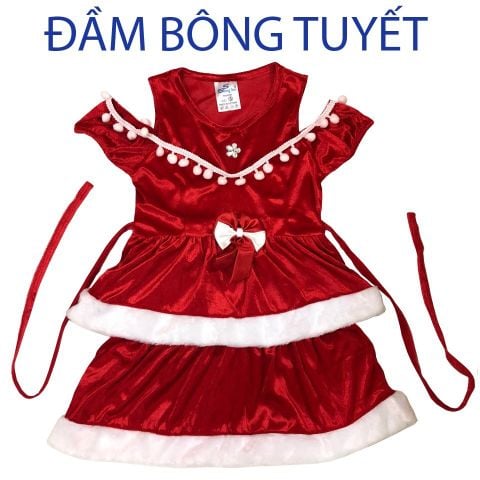 Đồ Nhung Đầm Bông Tuyết 1