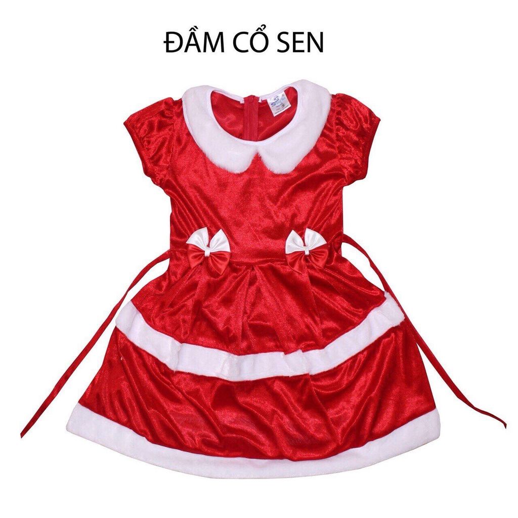 Đồ Nhung Đầm Cổ Sen 4